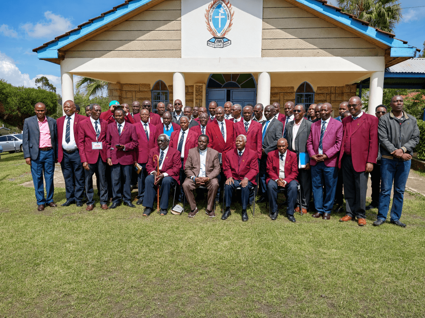 Presbyterian Church Men's Fellowship members